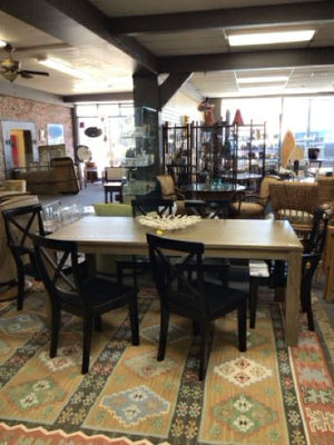 X Back Set of 6 Dining Chairs