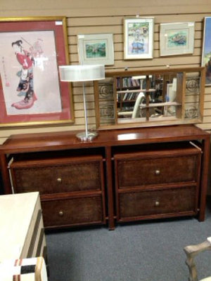 South Cone 4 Drawer Credenza