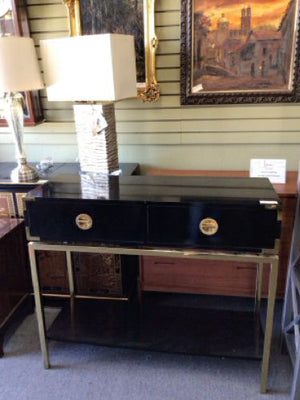 Two Drawer/ 2 Pc Console Table