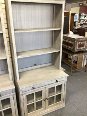 Pottery Barn With Hutch Bookcase