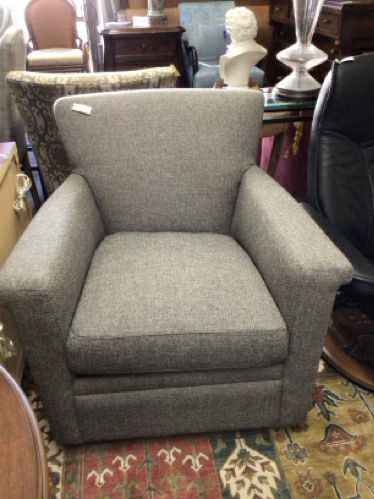 Crate & Barrel Swivel Chair