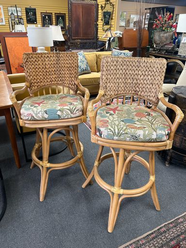 Rattan Bar Stools