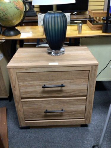 Jeromes 2 Drawer Nightstand